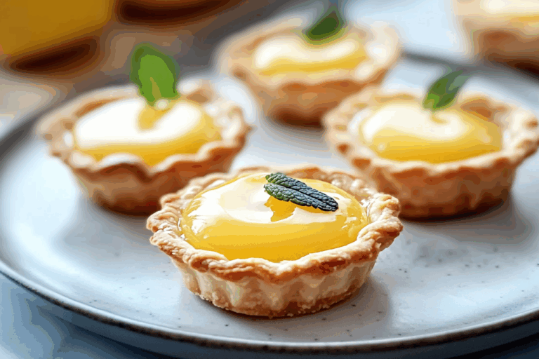Lemon Curd Tartlets