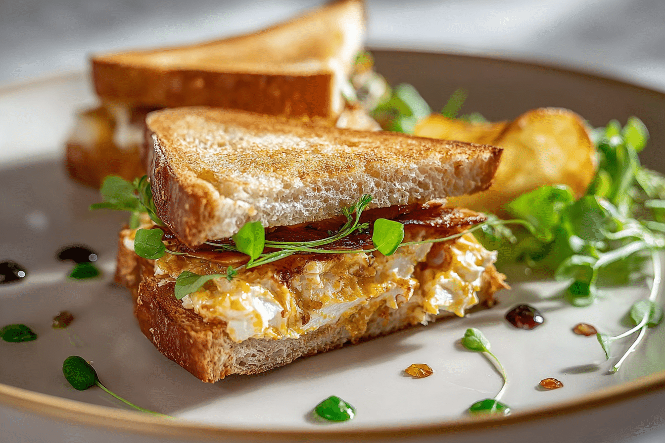 Cheese and Onion Sandwich