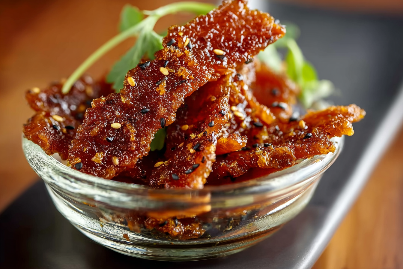 Honey Garlic Chicken Jerky