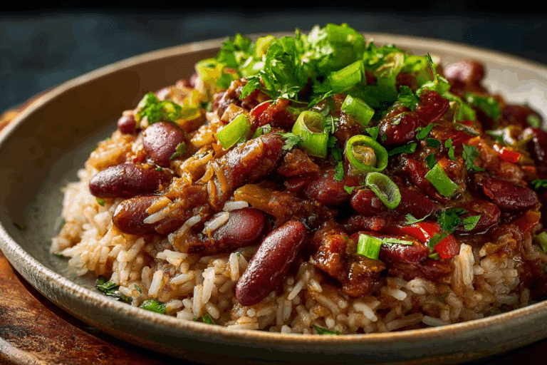 Authentic Louisiana Red Beans and Rice