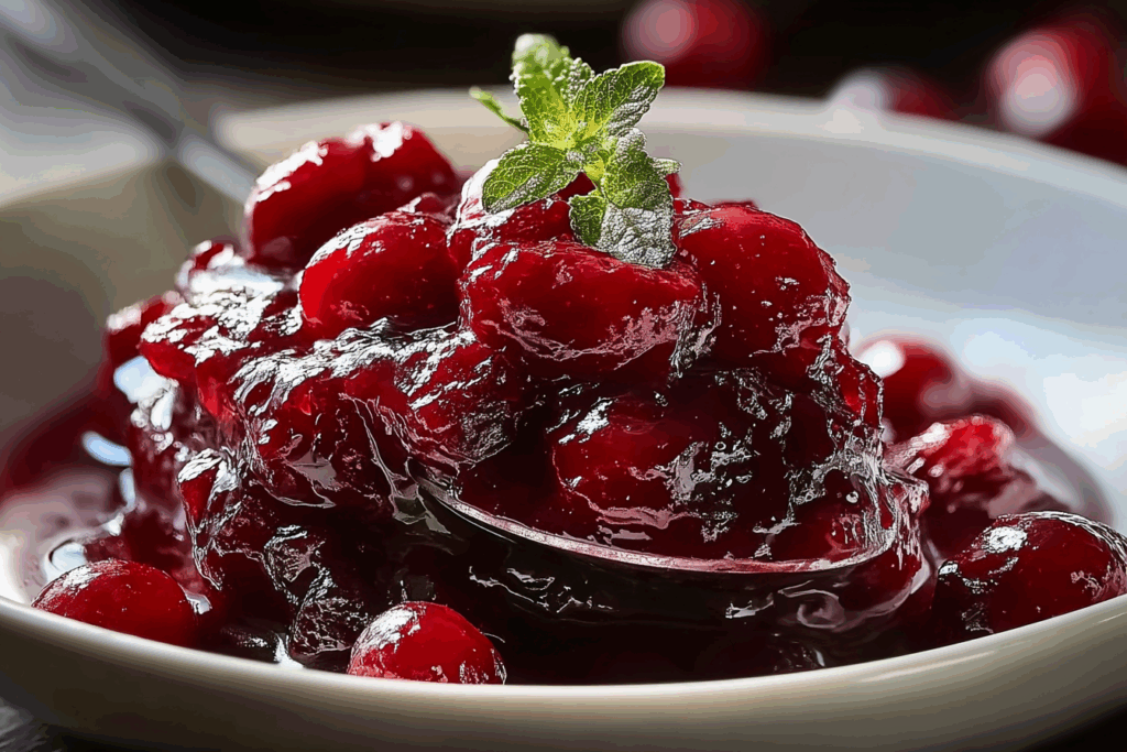 Amaretto Cherry Jam