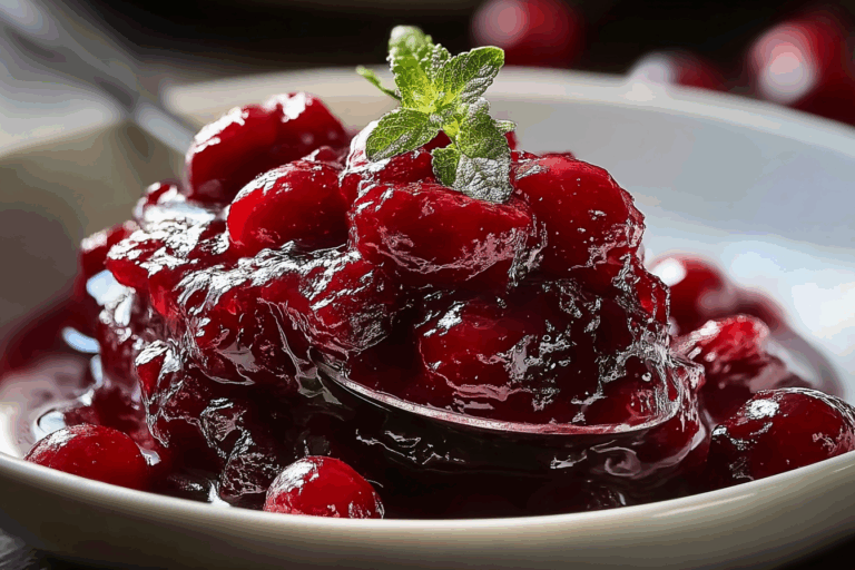 Amaretto Cherry Jam