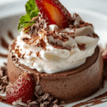Chocolate Stabilized Whipped Cream