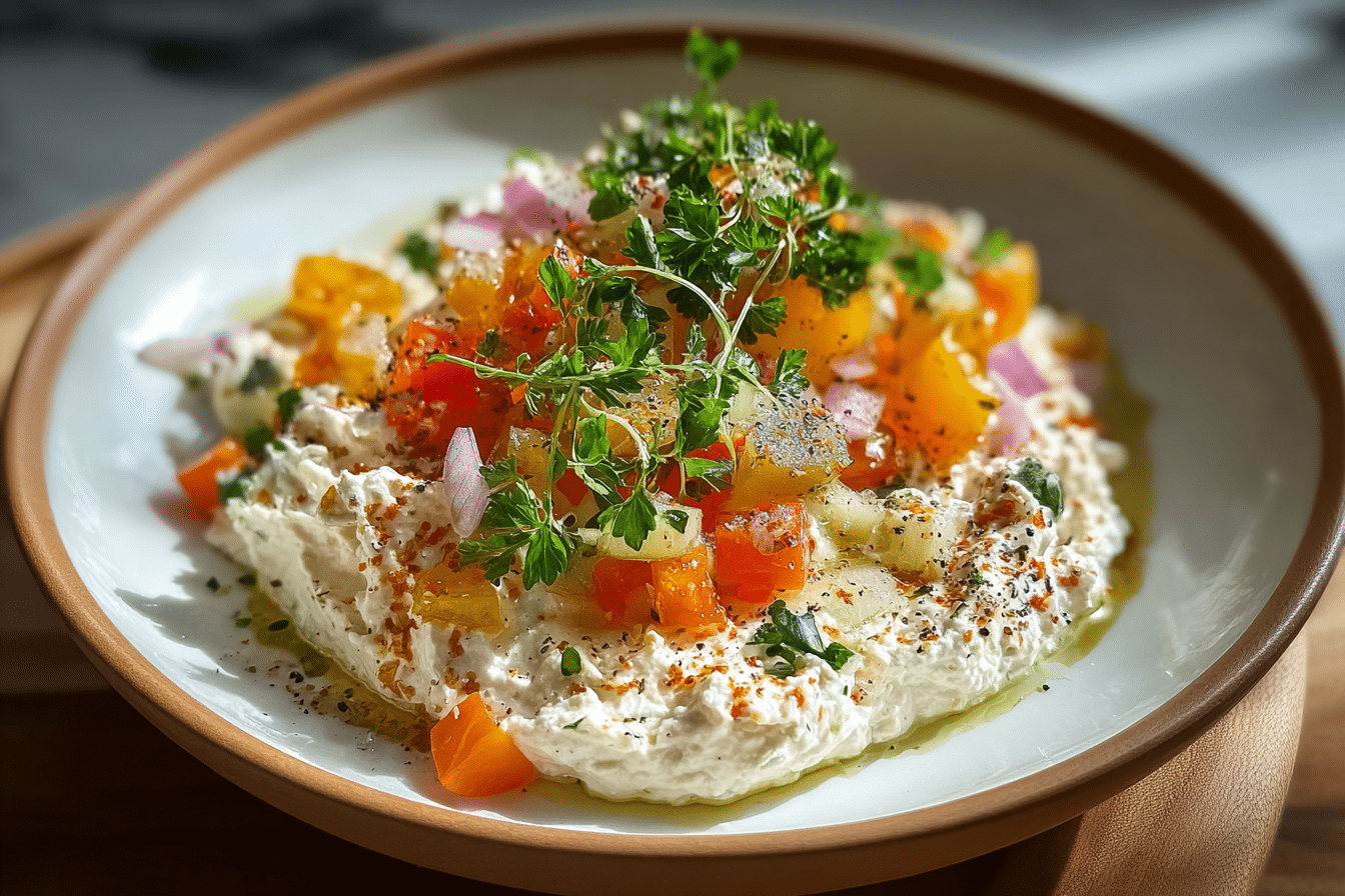 Creamy Giardiniera Dip