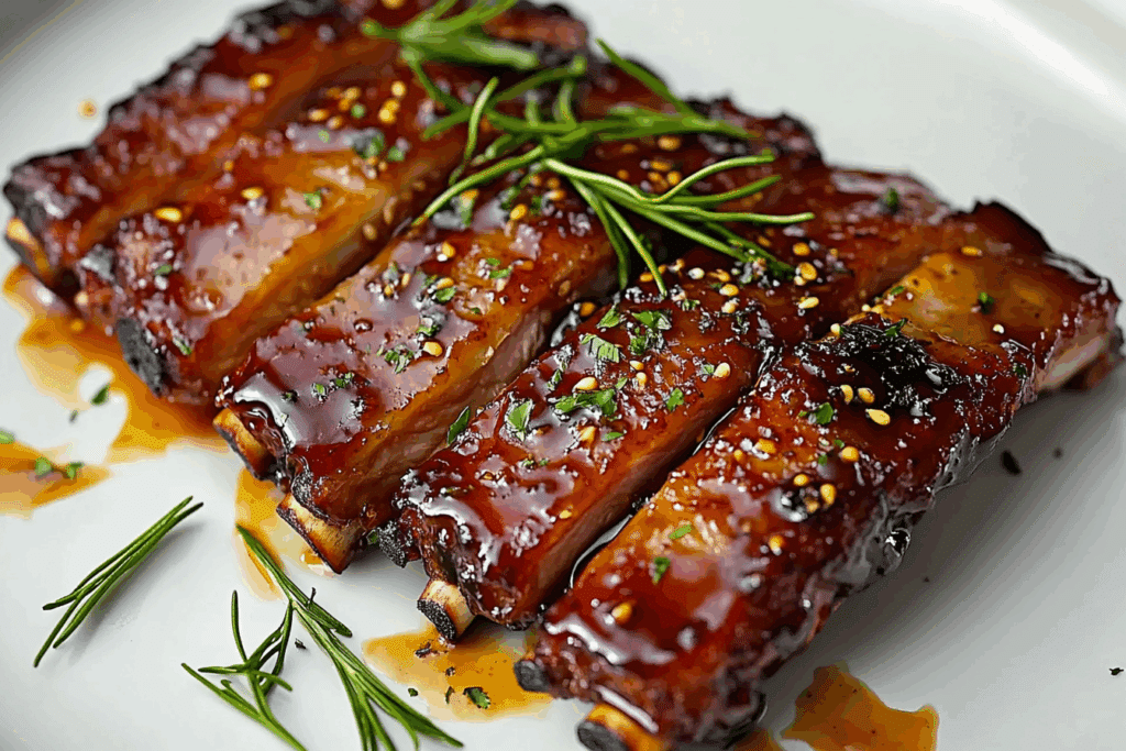 Honey Garlic Ribs
