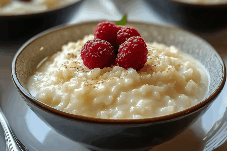 Creamy Rice Pudding