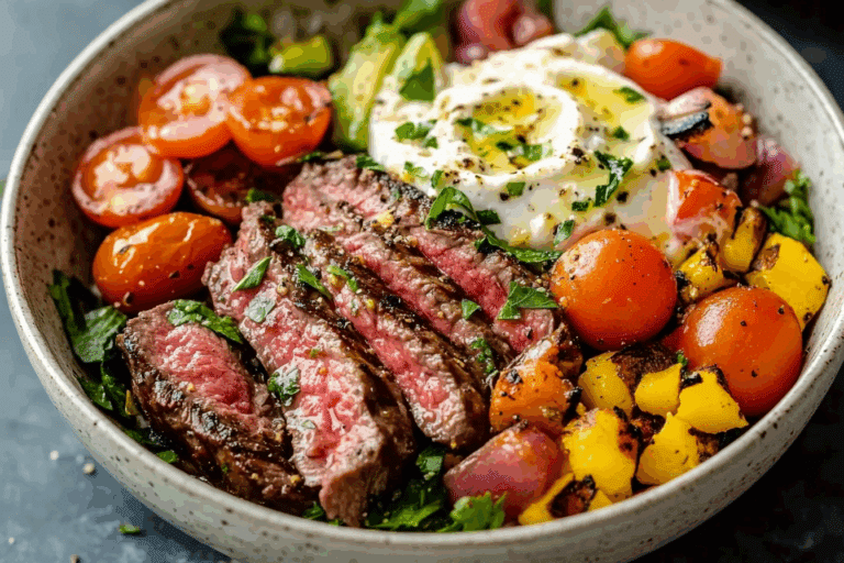 Mediterranean Steak Bowl