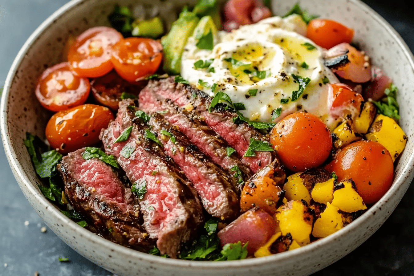 Mediterranean Steak Bowl