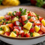 Refreshing Strawberry Pineapple Salsa: A Burst of Tropical Flavor in Every Bite