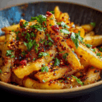 Turkish Fries (Turkish Potatoes) with Aleppo Pepper
