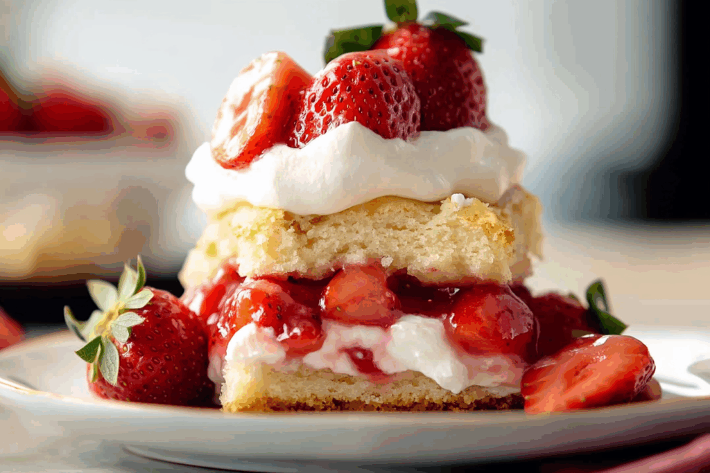 Homemade Strawberry Shortcake
