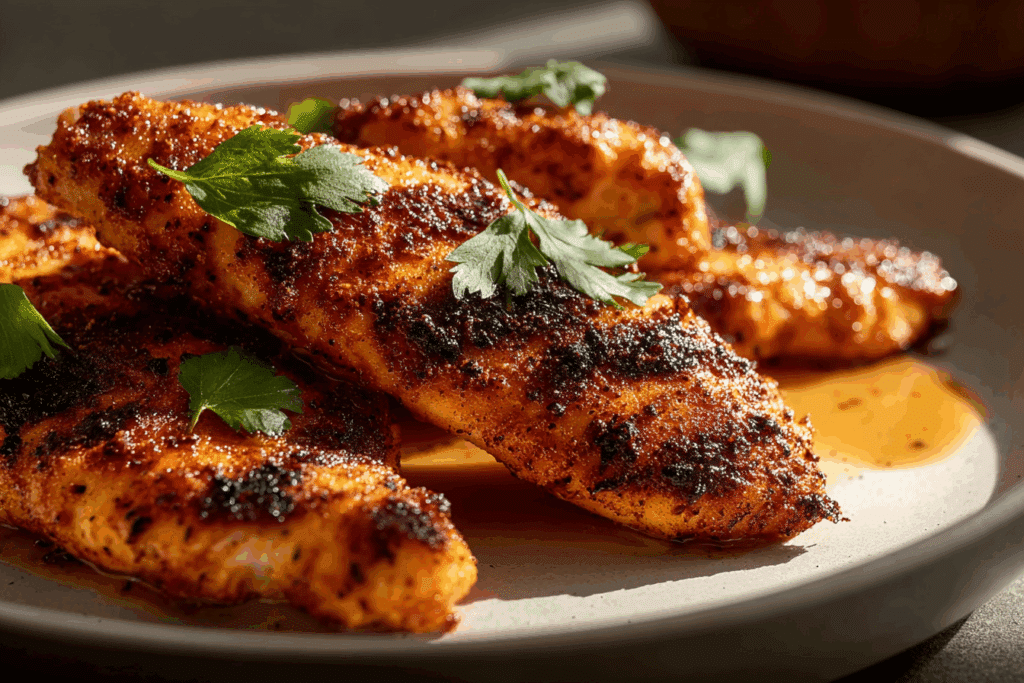 Copycat Popeye’s Blackened Chicken Tenders