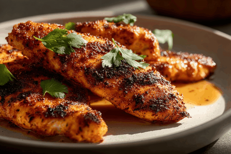 Copycat Popeye’s Blackened Chicken Tenders