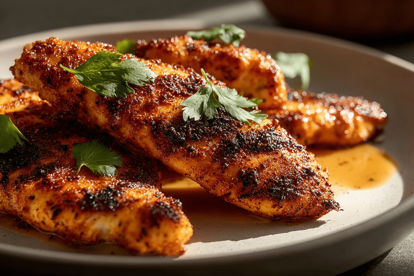 Copycat Popeye’s Blackened Chicken Tenders