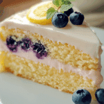 Blueberry Lemonade Buttermilk Cake – Fresh, Tangy & Moist Delight