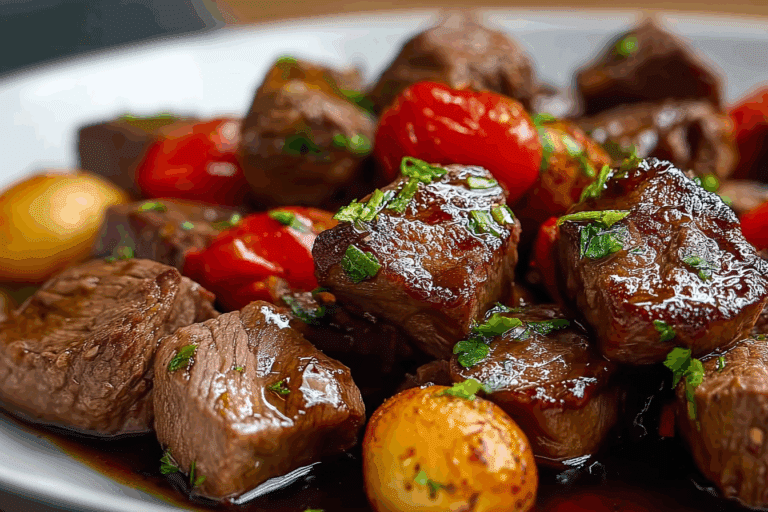 Crockpot Steak Bites