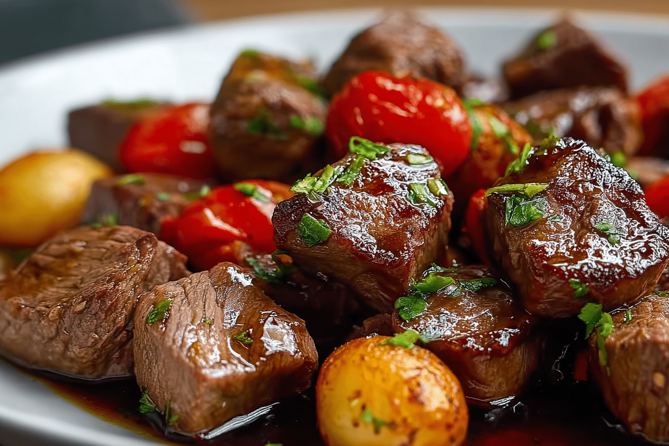 Crockpot Steak Bites