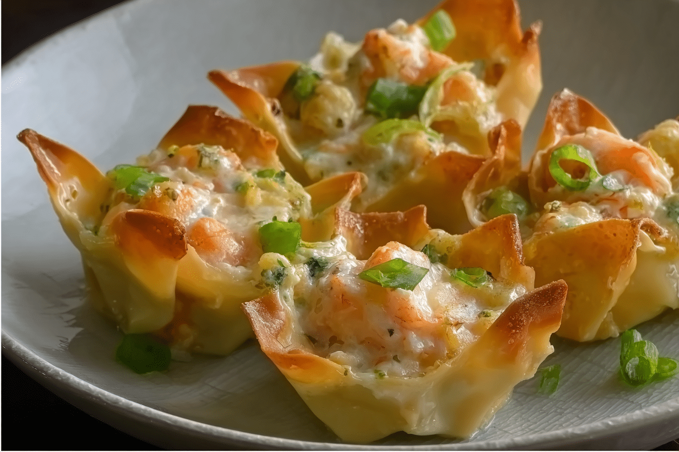 Shrimp and Cream Cheese Wontons