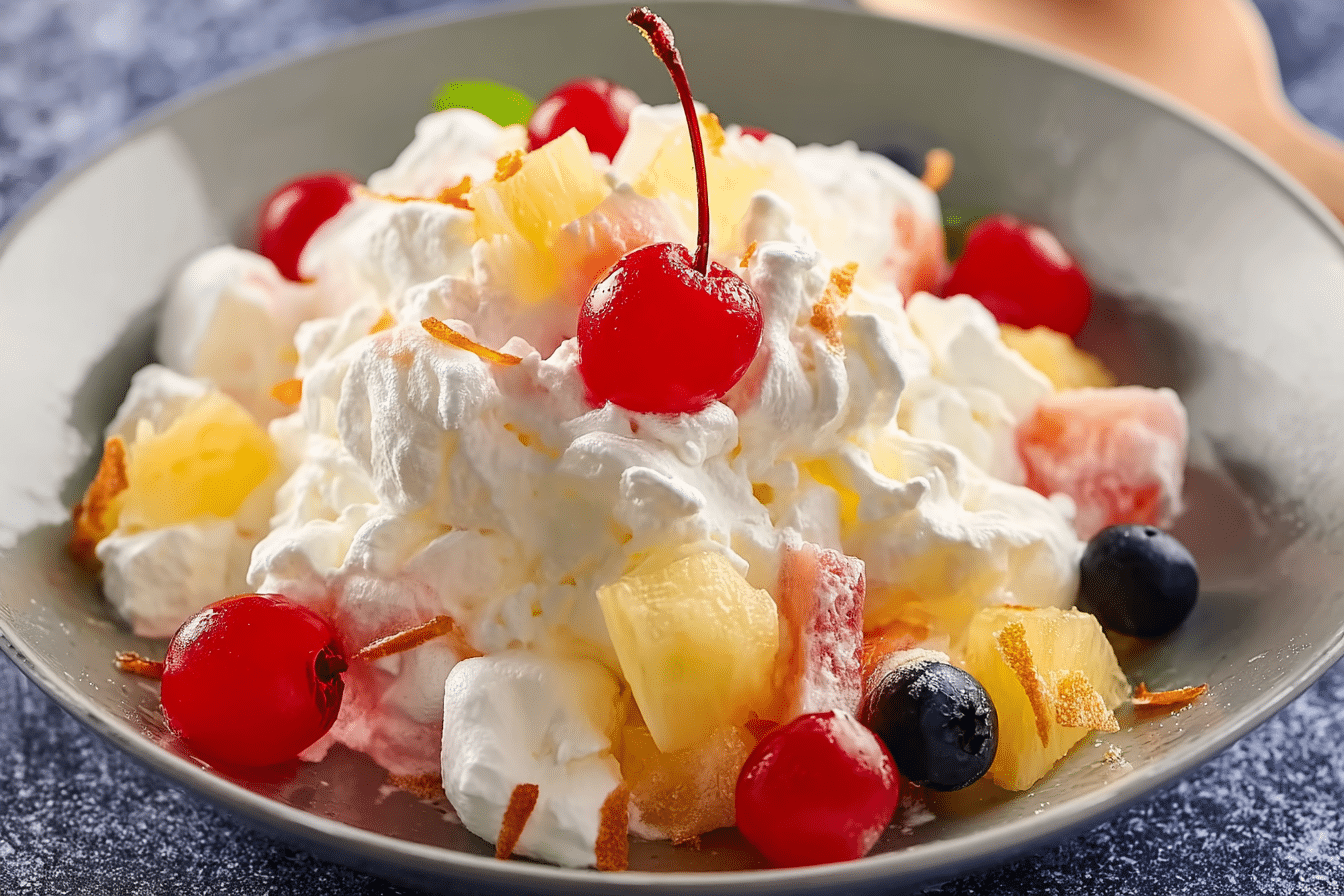 Creamy Marshmallow Fruit Salad