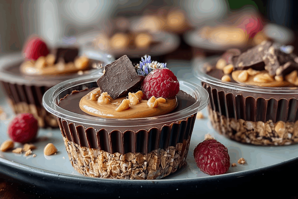 No-Bake Peanut Butter Oat Cups