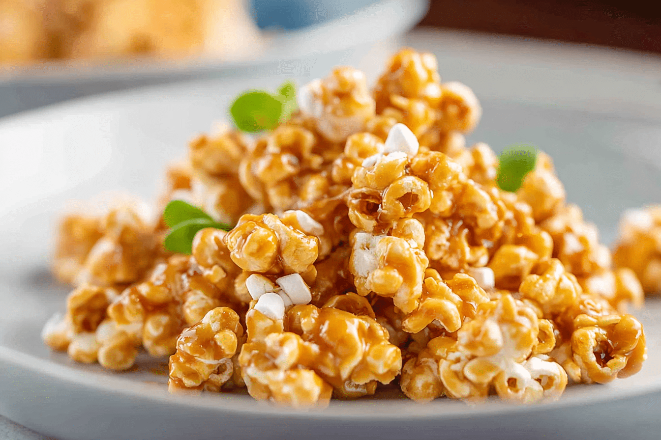 Marshmallow Caramel Corn