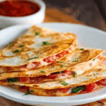 Pepperoni Pizza Quesadillas
