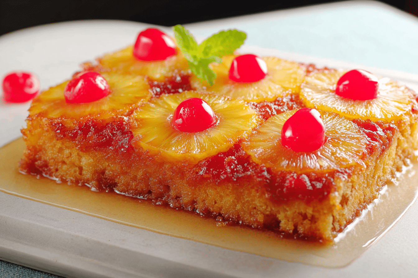 Easy Pineapple Upside Down Cake