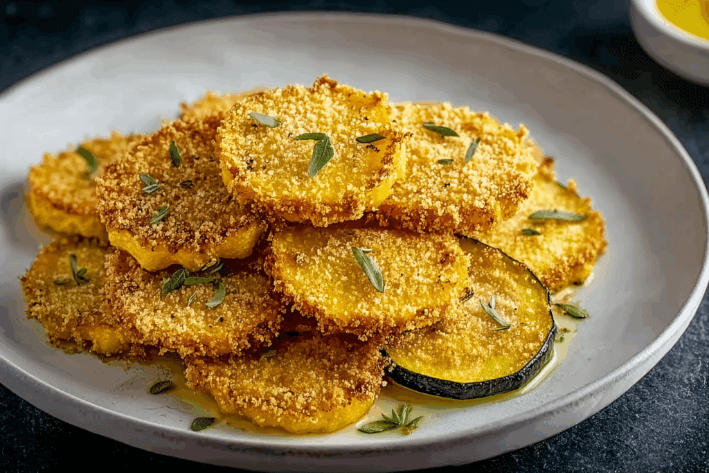 Oven-Fried Squash