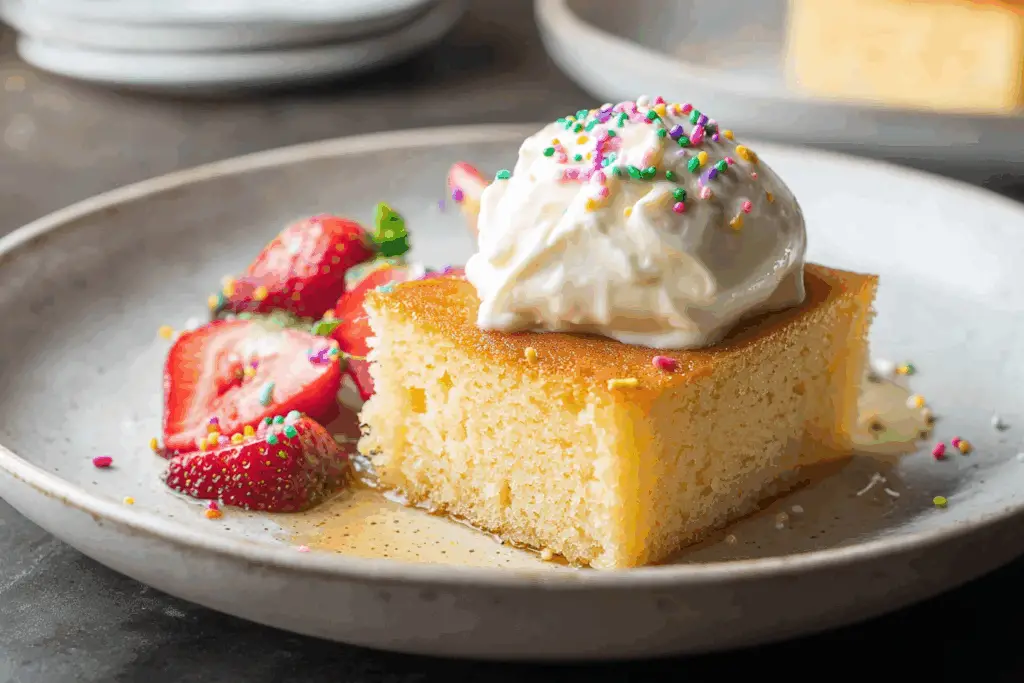 Oil-Based Vanilla Cake