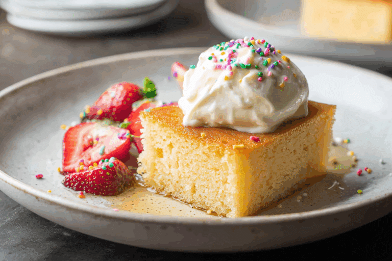 Oil-Based Vanilla Cake