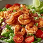 Spicy Shrimp Salad Bowl
