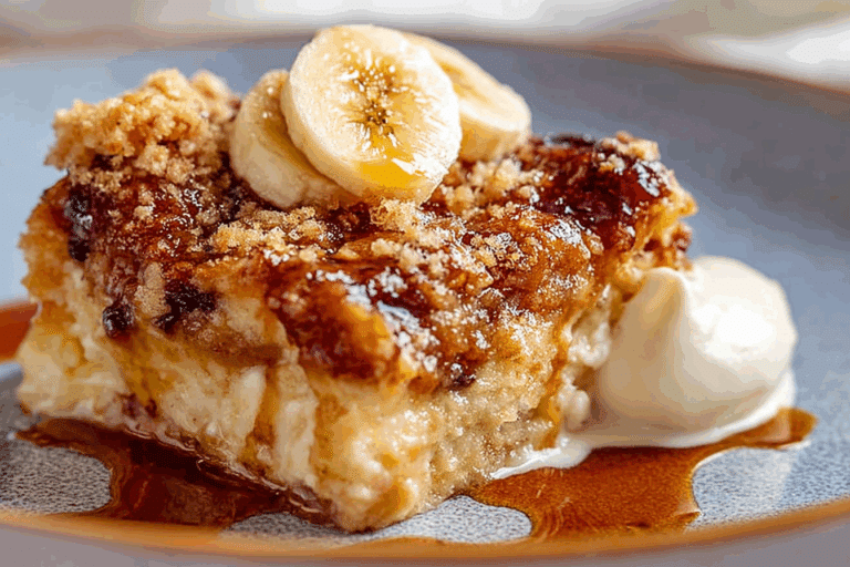 Southern Banana Cobbler