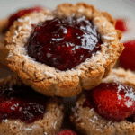Jammy Coconut Thumbprint Tartlets: Just Like Ouma Made