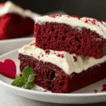 Red Velvet Pound Cake with Cream Cheese Frosting