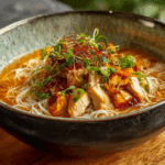 Cozy Chicken Vermicelli Soup Delight