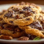 Chocolate Chip Turtle Pudding Cookies