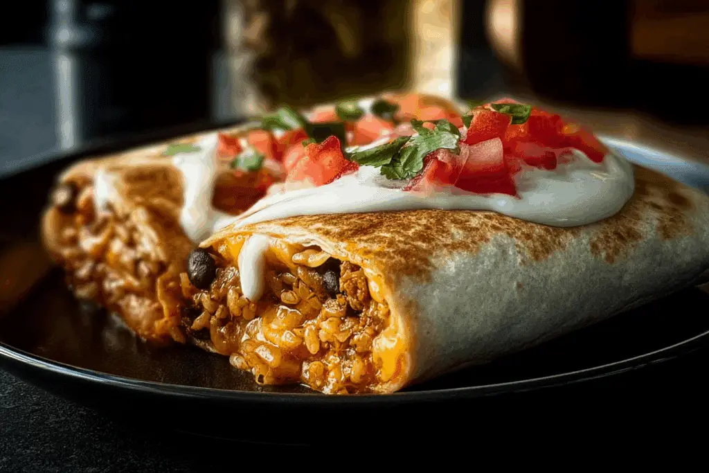 Taco Bell Cheesy Quesarito