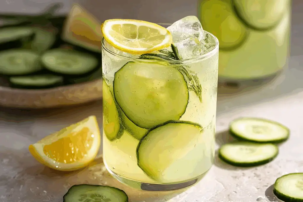 Refreshing Cucumber Lemonade