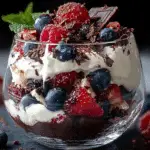 Berry Chocolate Trifle Parfait