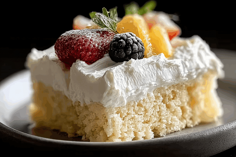 White Snack Cake