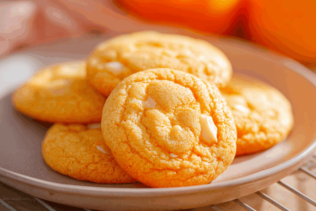 Creamsicle Orange Cookies