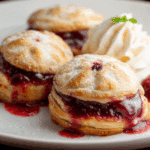 Air Fryer Cherry Cheesecake Biscuit Hand Pies