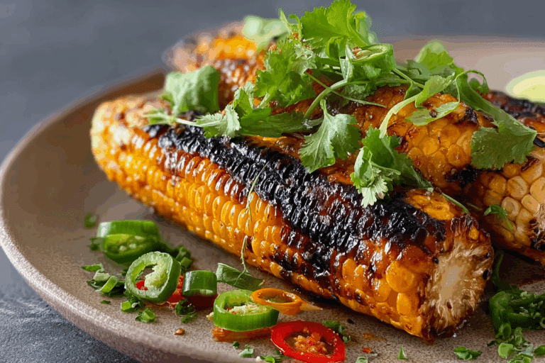 Spicy Grilled Corn