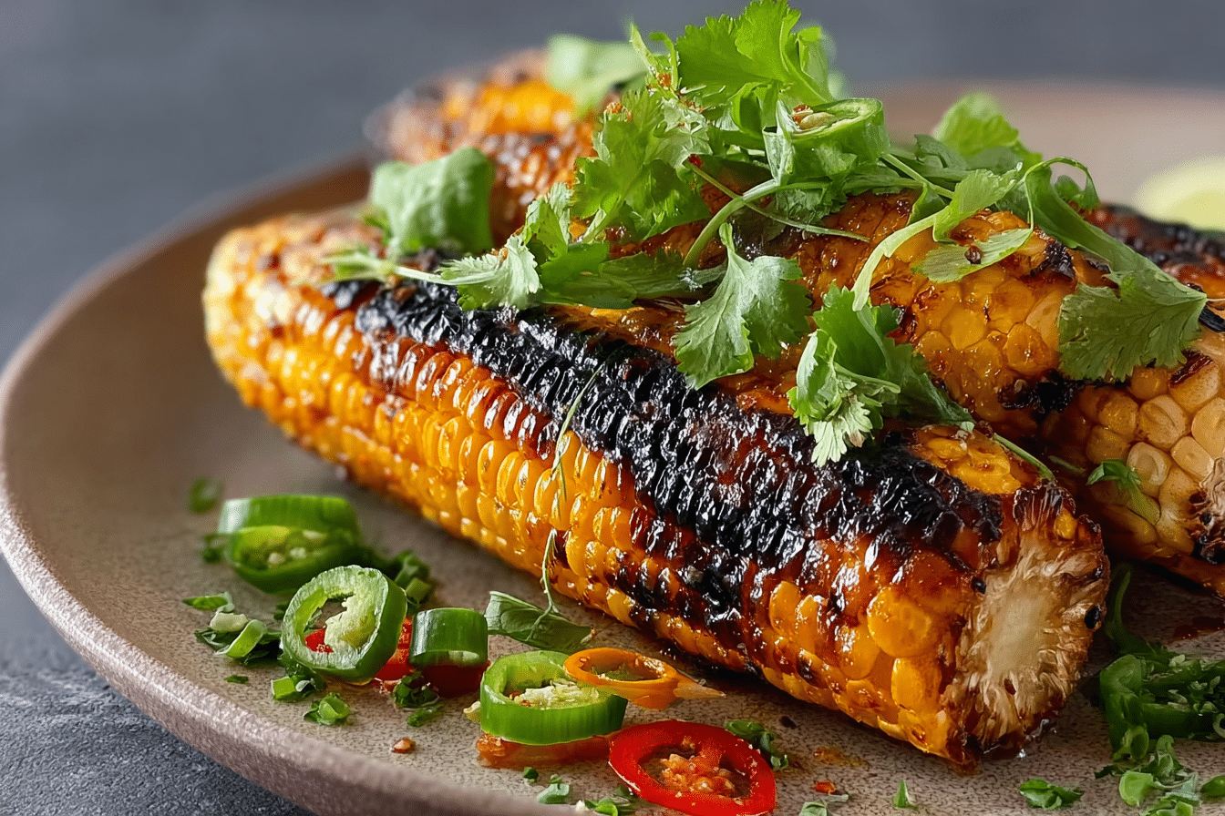 Spicy Grilled Corn