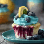 Blueberry Lemonade Cupcakes