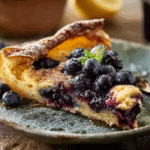 Blueberry Lemon Dutch Baby
