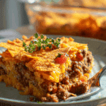 Ground Beef Doritos Casserole