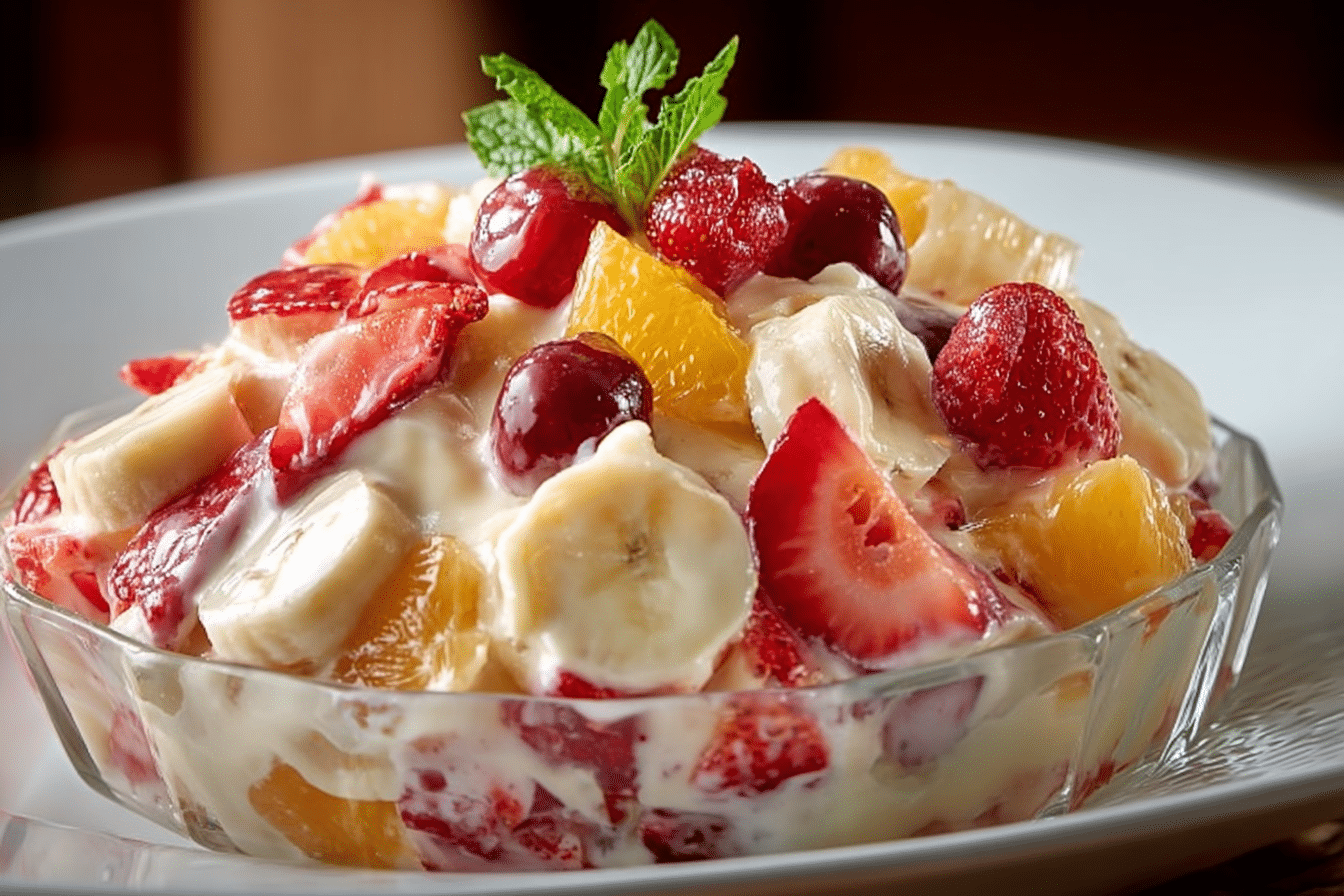 Creamy Fruit Salad