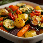 Garlic Herb Roasted Veggies