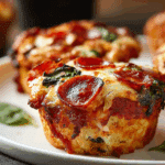 Deep Dish Pizza Cupcakes
